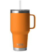 Yeti Rambler 35 oz Straw Mug King Crab Orange