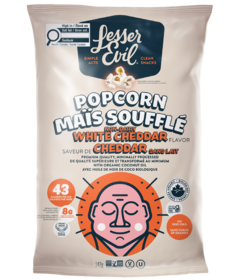 LesserEvil Organic Popcorn No Cheese Cheesiness