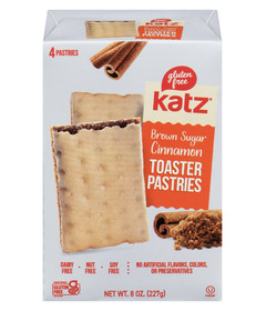 Katz Gluten Free Toaster Pastries Cinnamon
