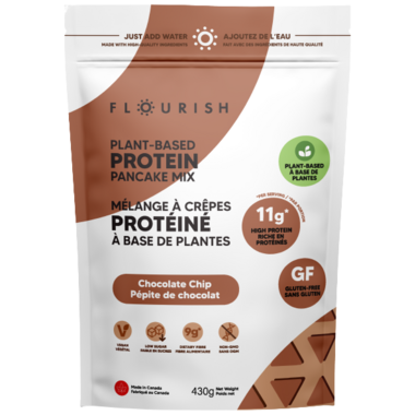 Buy Flourish Chocolate Chip Plant-Based Protein Pancake Mix at Well.ca ...