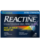 Reactine Extra fort 48 comprimés