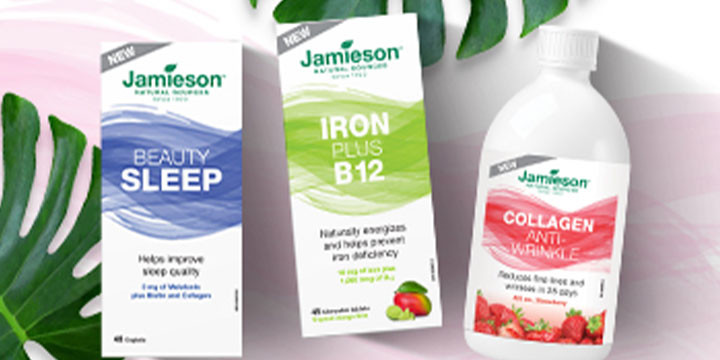 three Jamieson products