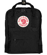 Fjallraven Kanken Mini Backpack Black