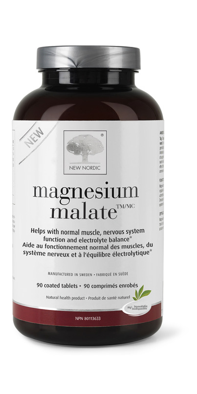 Buy New Nordic Magnesium Malate at Well.ca | Free Shipping $35+ in Canada