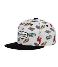 image of Headster Kids Snapback Pitstop White Sand with sku:301031