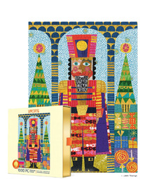 Werkshoppe Festive Nutcracker Gold Foil Piece Puzzle