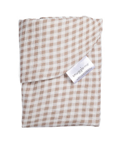 Snuggle Me Lounger Cover Muslin Gingham