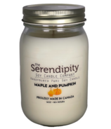 Serendipity Candles Mason Jar Maple & Pumpkin