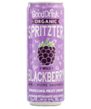 GoodDrink Organic Spritzter Sparkling Blackberry