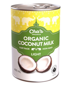 Cha's Organics Light Coconut Milk