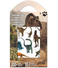 Trends Sticker Sheets Variety Pack Dinosaurs