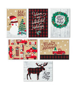 Hallmark Boxed Christmas Cards Assortment Rustic Holidays