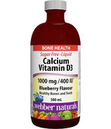 Webber Naturals Calcium Plus Vitamin D liquide