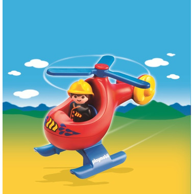 playmobil 123 helicopter