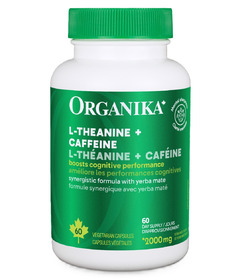 Organika L-Theanine + Caffeine