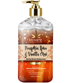 Hempz Herbal Body Moisturizer Pumpkin Spice & Vanilla Chai