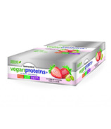 Genuine Health Fermented Vegan Proteins+ Bar Case Strawberry Pistachio