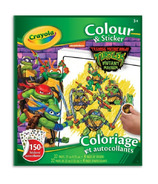 Crayola Teenage Mutant Ninja Turtles Colorie & Pages d'autocollants