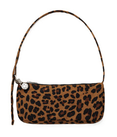 BAGGU Nylon Pochette Leopard