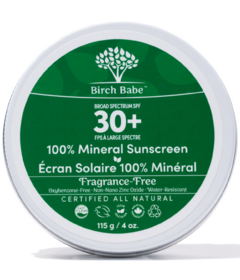 Birch Babe 100% Mineral Sunscreen SPF 30+