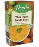 Soupe aux patates douces thaïlandaise biologique Pacific Foods
