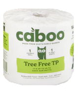 Caboo Bamboo Bathroom Tissue Single Roll 