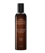 John Masters Organics Shampooing et après-shampooing 2 en 1 avec du zinc et de la sauge