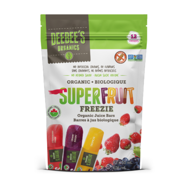 DeeBee\'s Organic Super Fruit Freezies DeeBee\'s Organic Super Fruit Freezies