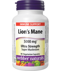 Webber Naturals Lion's Mane Ultra Strength 5000mg