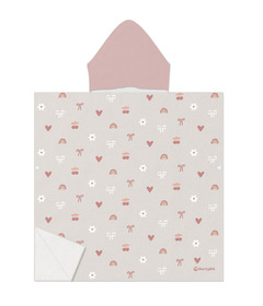 Cherrypick Kids Hooded Beach Poncho Bows & Bloom