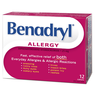 Benadryl Allergy Caplets Benadryl Allergy Caplets
