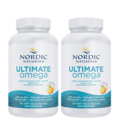 Coffret Omega Citron Ultime de Nordic Naturals