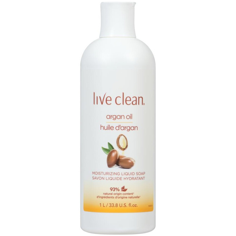 Buy Live Clean Argan Oil Moisturizing Liquid Hand Soap Refill at