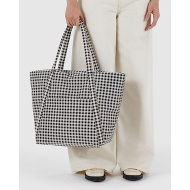 Buy BAGGU Cloud Bag Black & White Gingham at Well.ca | Free