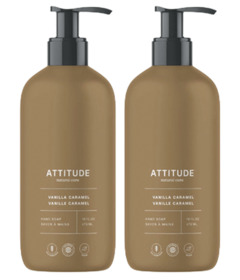 ATTITUDE Hand Soap Vanilla Caramel Bundle