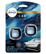 Febreze Car Odour-Eliminating Air Freshener Vent Clip Ocean
