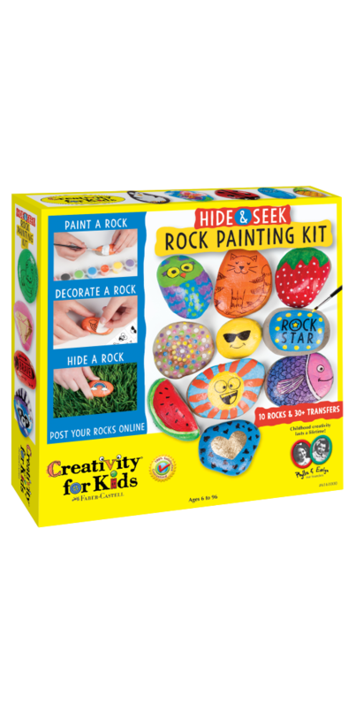 Acheter Creativity for Kids Hide & Seek Rock Painting Kit at Well