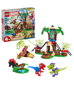 LEGO Marvel Spidey And His Amazing Friends Gobby's Raptor Battle Tree House