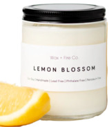 image of Wax + Fire Soy Candle Lemon Blossom with sku:211715