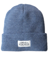 Tuque en laine mérinos Muttonhead en denim