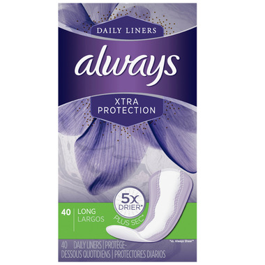 Always Xtra Protection Daily Liners Long Always Xtra Protection Daily Liners Long