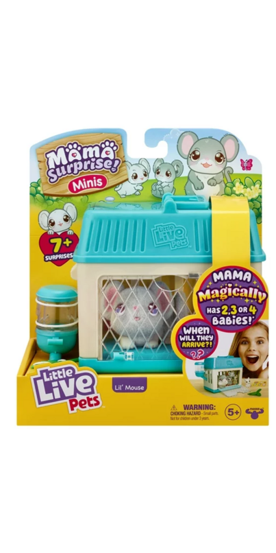 Buy Little Live Pets Mama Surprise Mini Playset Lil' Mouse At Well.ca 