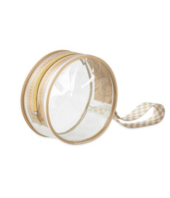 Itzy Ritzy Itzy Pacifier Case Toast Checkerboard