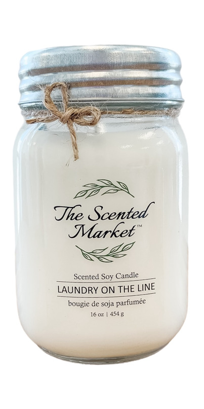 Buy The Scented Market Soy Wax Candle Laundry On The Line at Well.ca ...