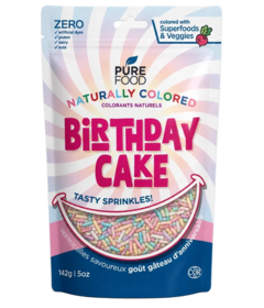 Pure Food by Estee Birthday Cake Sprinkles