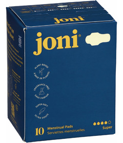 joni Organic Bamboo Super Pads