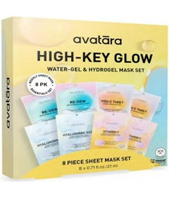 Avatara High-Key Glow Face Mask Set