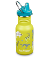 Klean Kanteen Classic Kids Bottle Narrow with Sippy Cap Safari