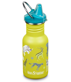 Klean Kanteen Classic Kids Bottle Narrow with Sippy Cap Safari
