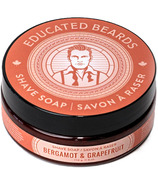 Educated Beards Shave Soap Bergamot & Grapefruit